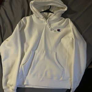 White Champion Women’s Hoodie